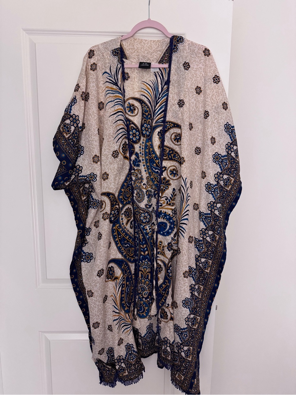 Open Front Kaftan Beach Cover up